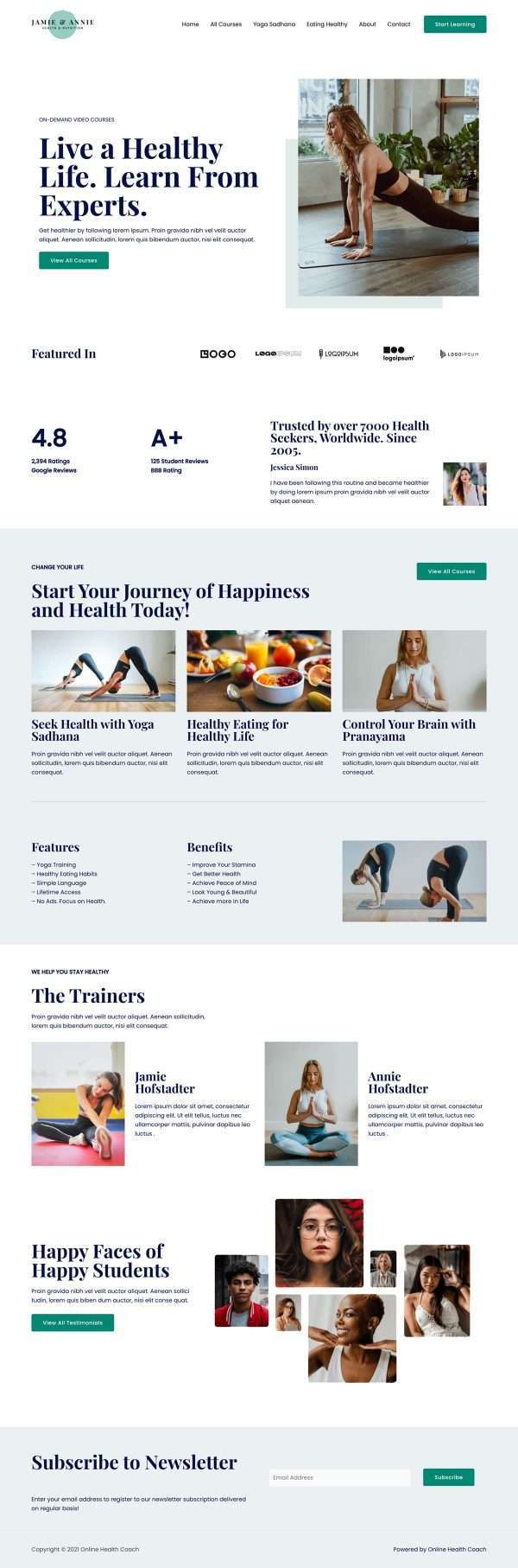 Pulse Website for Health Coaches - Image 2